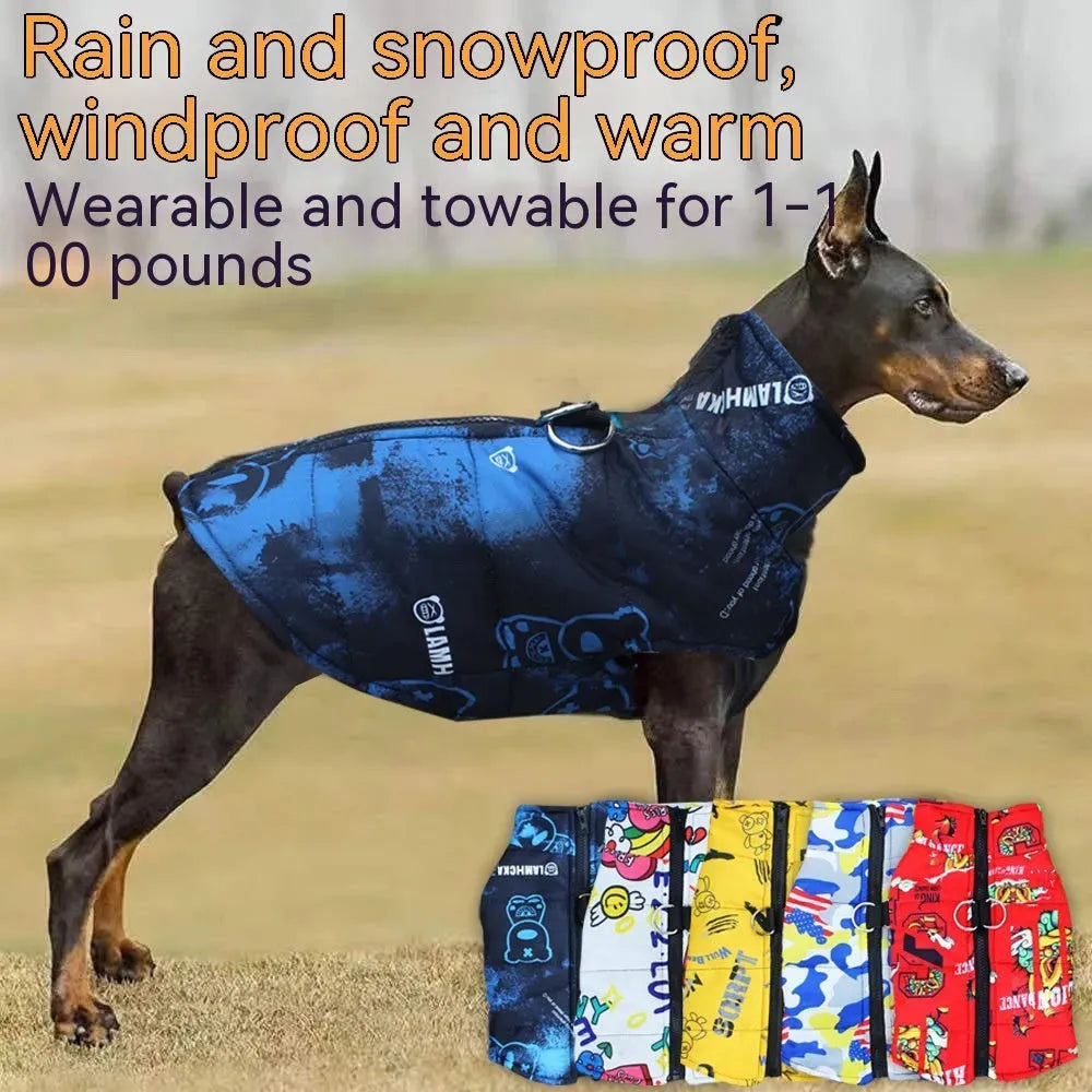 Dog Winter Warm Down Vest Shell Jacket - Bellarte Enchanté Dog Winter Warm Down Vest Shell Jacket